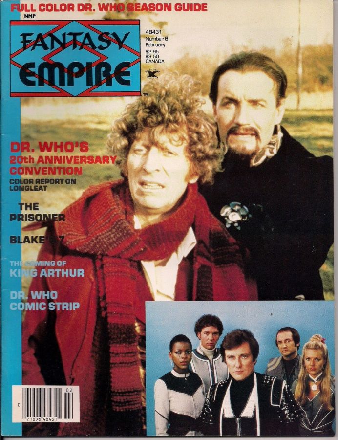 FANTASY EMPIRE magazine cover Issue 8  1983