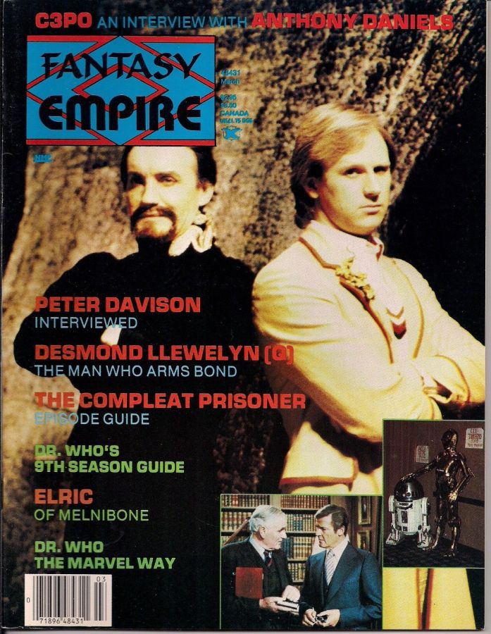 FANTASY EMPIRE magazine cover Issue 9  1983