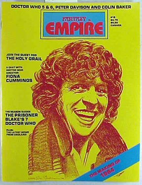 FANTASY EMPIRE magazine side cover Issue 15  1984