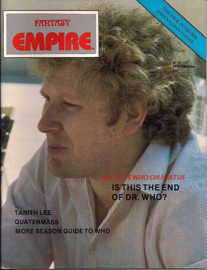 FANTASY EMPIRE magazine side cover Issue 17   1985
