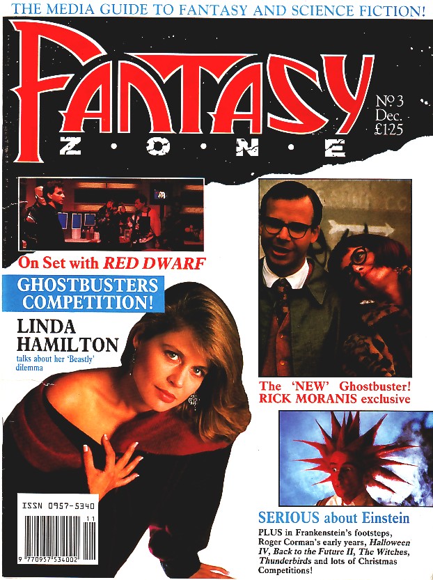 FANTASY ZONE magazine cover Issue 3 December 1989