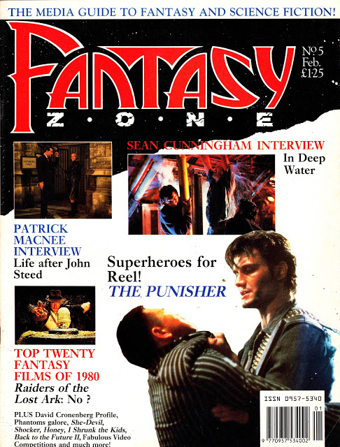 FANTASY ZONE magazine side cover Issue 5 February 1990