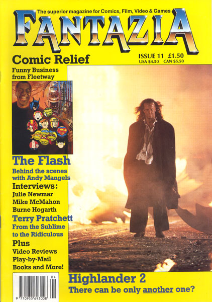 FANTAZIA magazine cover Issue 11 Spring 1991