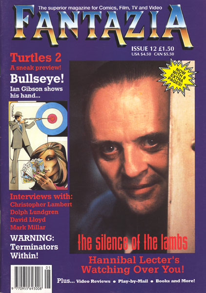 FANTAZIA magazine cover Issue 12  1991