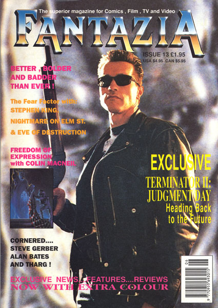 FANTAZIA magazine cover Issue 13 Summer 1991