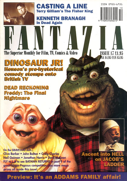 FANTAZIA magazine cover Issue 17  1991