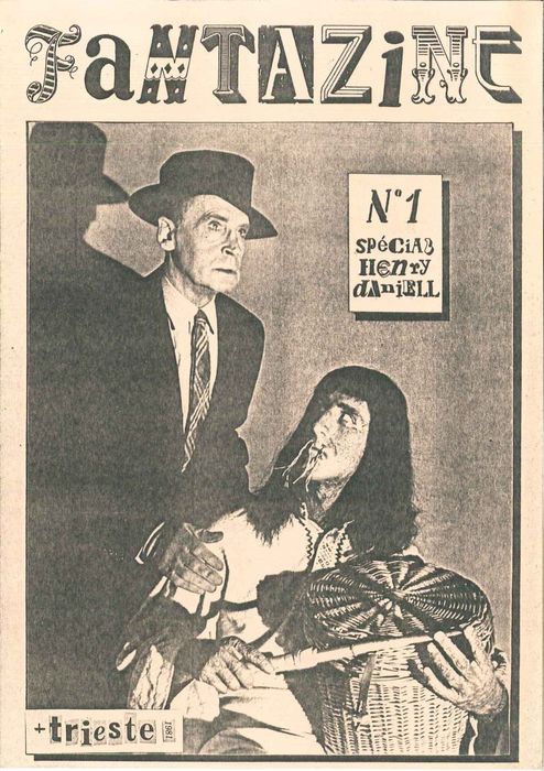 FANTAZINE magazine cover Issue 1  1981