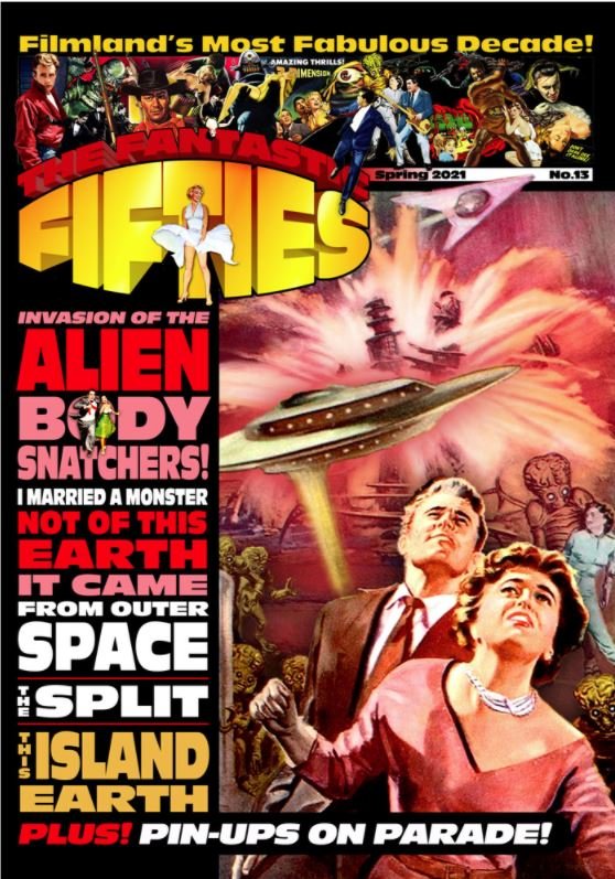 FANTASTIC FIFTIES magazine cover Issue 13 Spring 2021