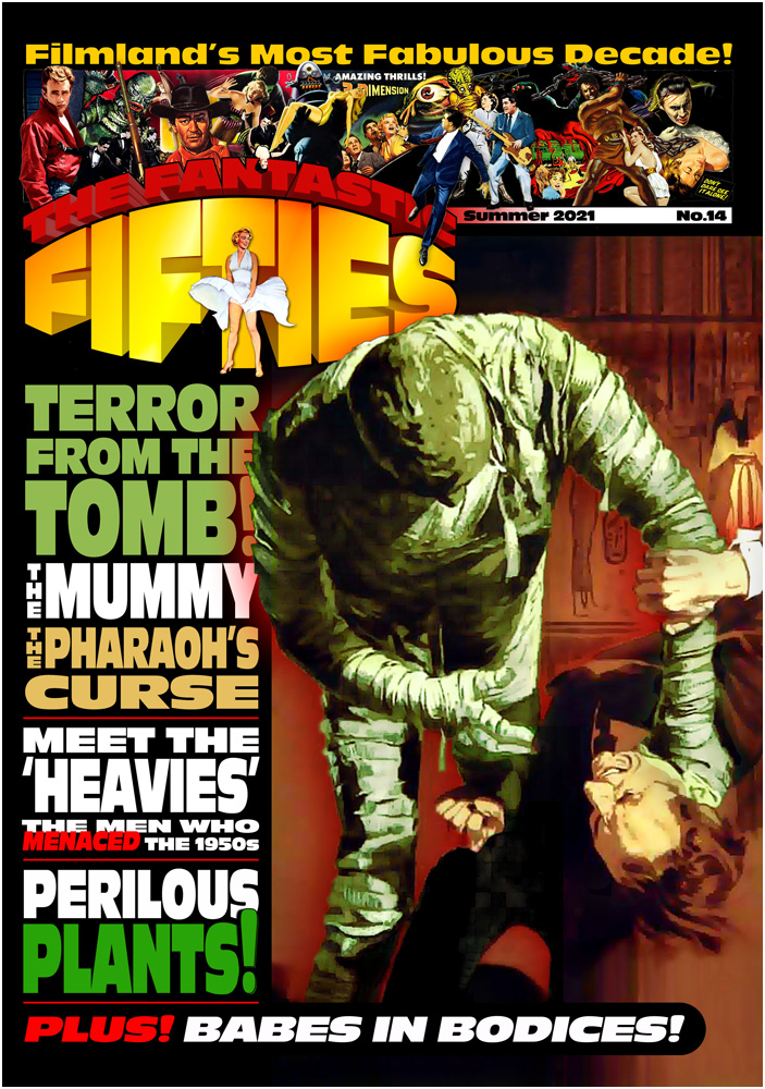 FANTASTIC FIFTIES magazine side cover Issue 14 Summer 2021