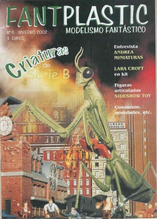 FANTPLASTIC magazine cover Issue 6 Winter 2002