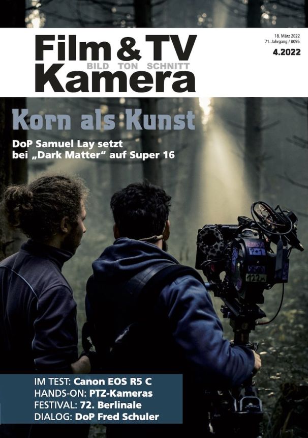 FILM TV KAMERAMANN magazine cover  April 2022