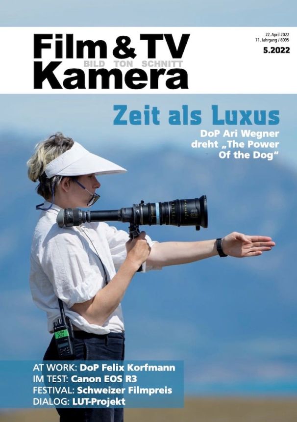 FILM TV KAMERAMANN magazine cover  May 2022