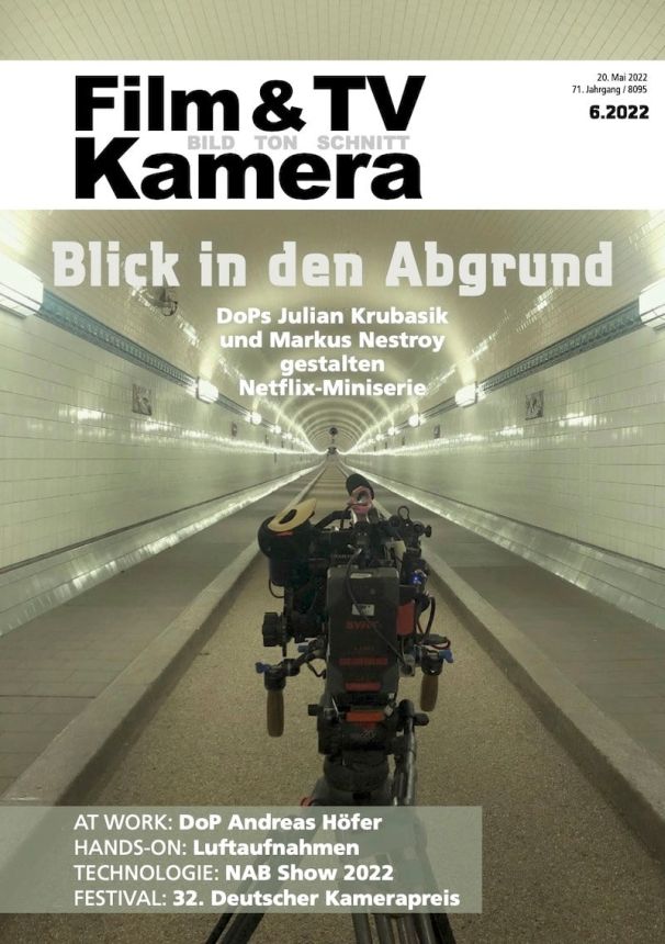 FILM TV KAMERAMANN magazine cover  June 2022