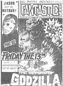 FANTASTIC ZONE magazine cover Issue 7   1988