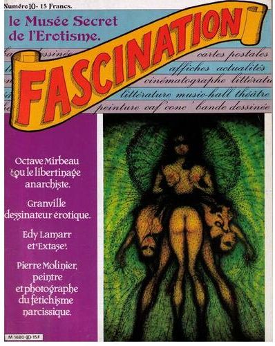 FASCINATION magazine side cover Issue 10 November 1980
