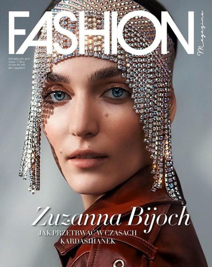 FASHION POLAND magazine cover  January/February 2019