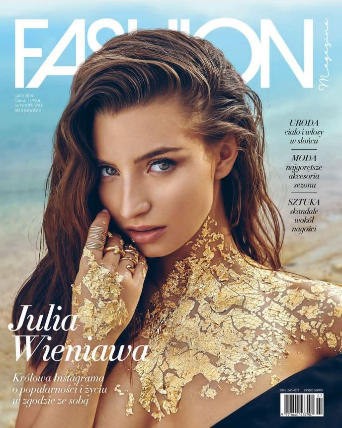 FASHION POLAND magazine cover  July 2019