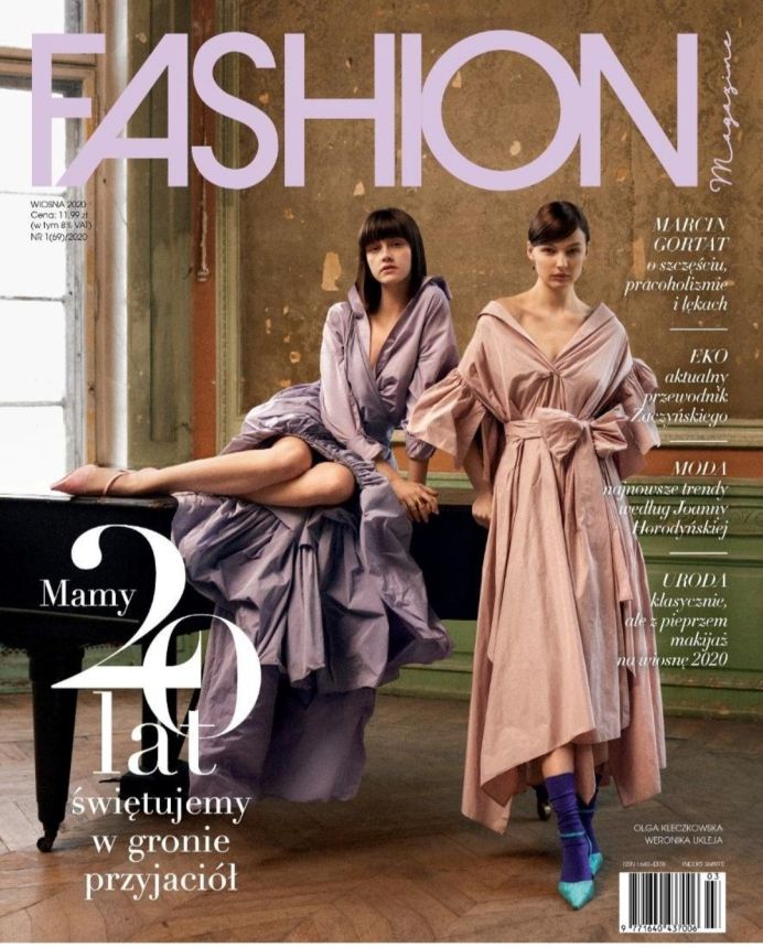 FASHION POLAND magazine cover  March 2020