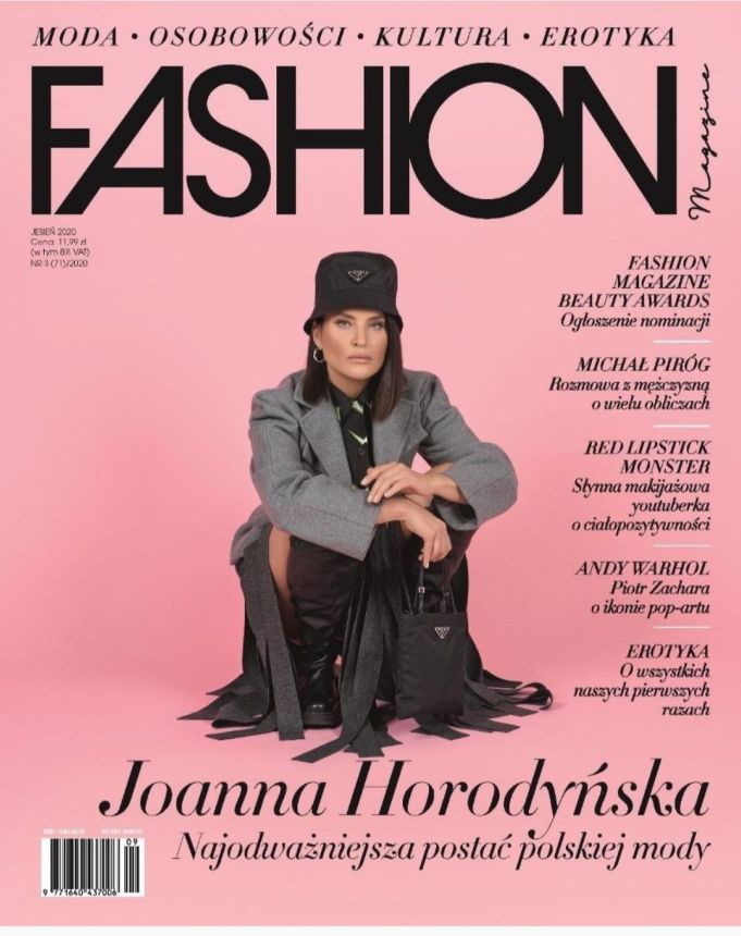 FASHION POLAND magazine cover  October 2020