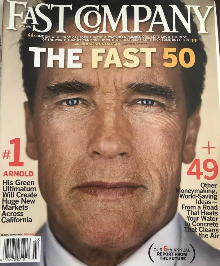 FAST COMPANY magazine cover  March 2007