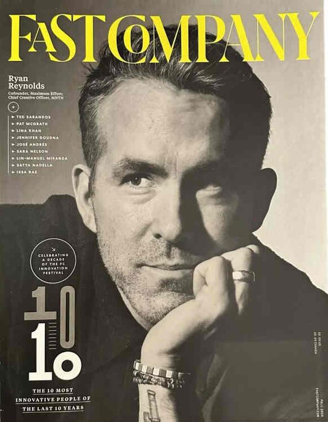 FAST COMPANY magazine cover Fall 2024