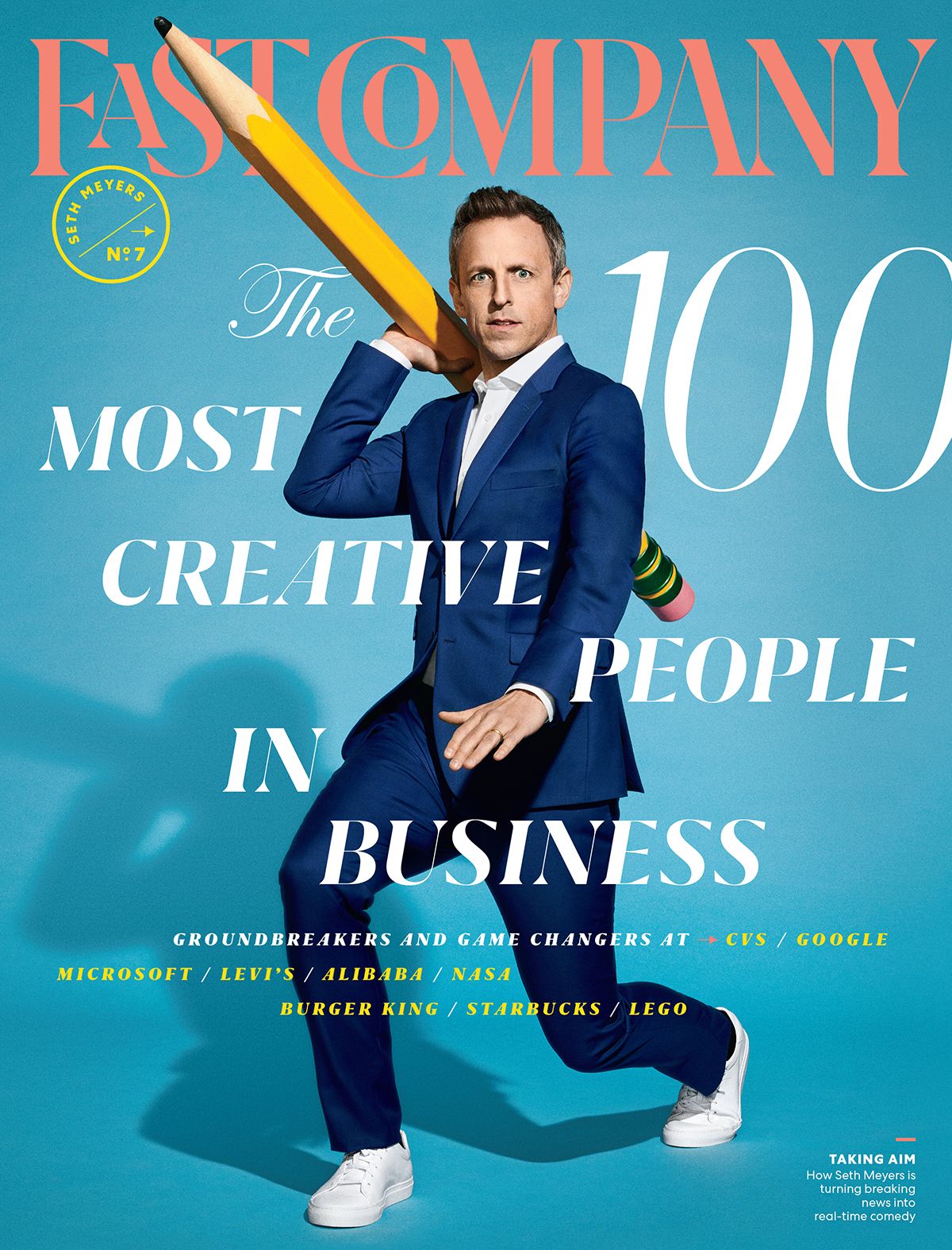 FAST COMPANY magazine side cover Summer 2019