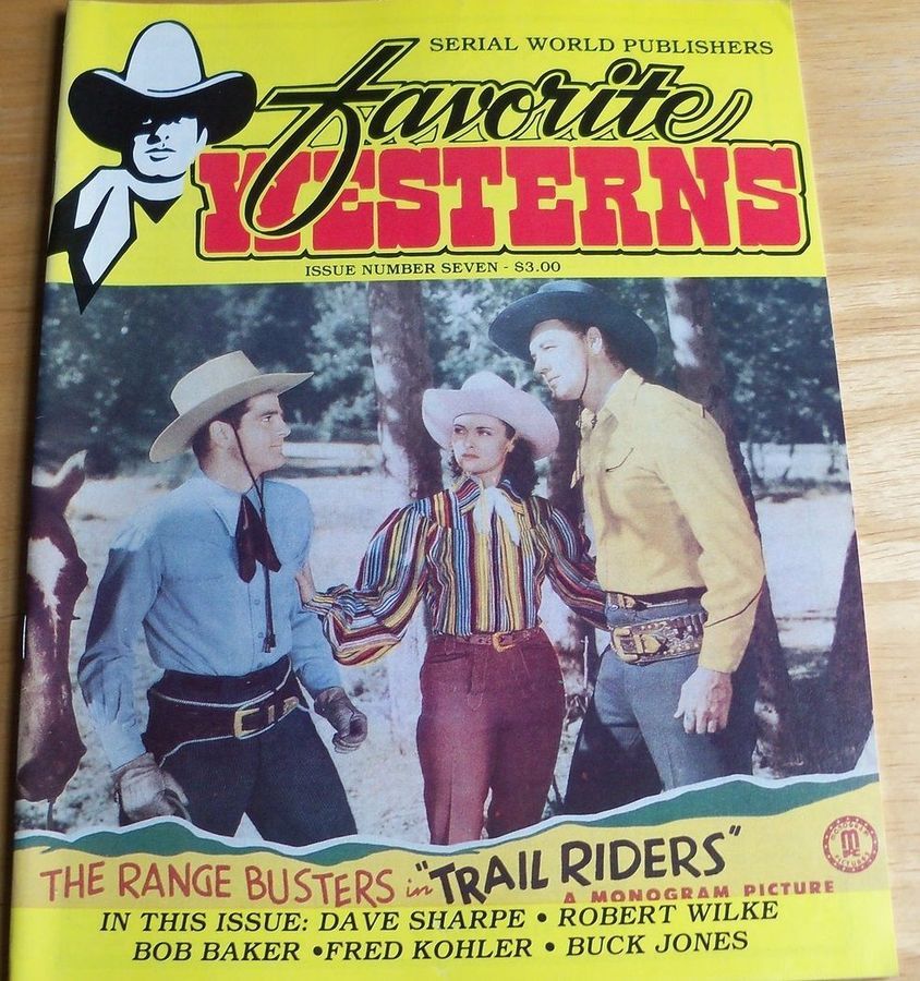 FAVORITE WESTERNS magazine cover Issue 7  1982