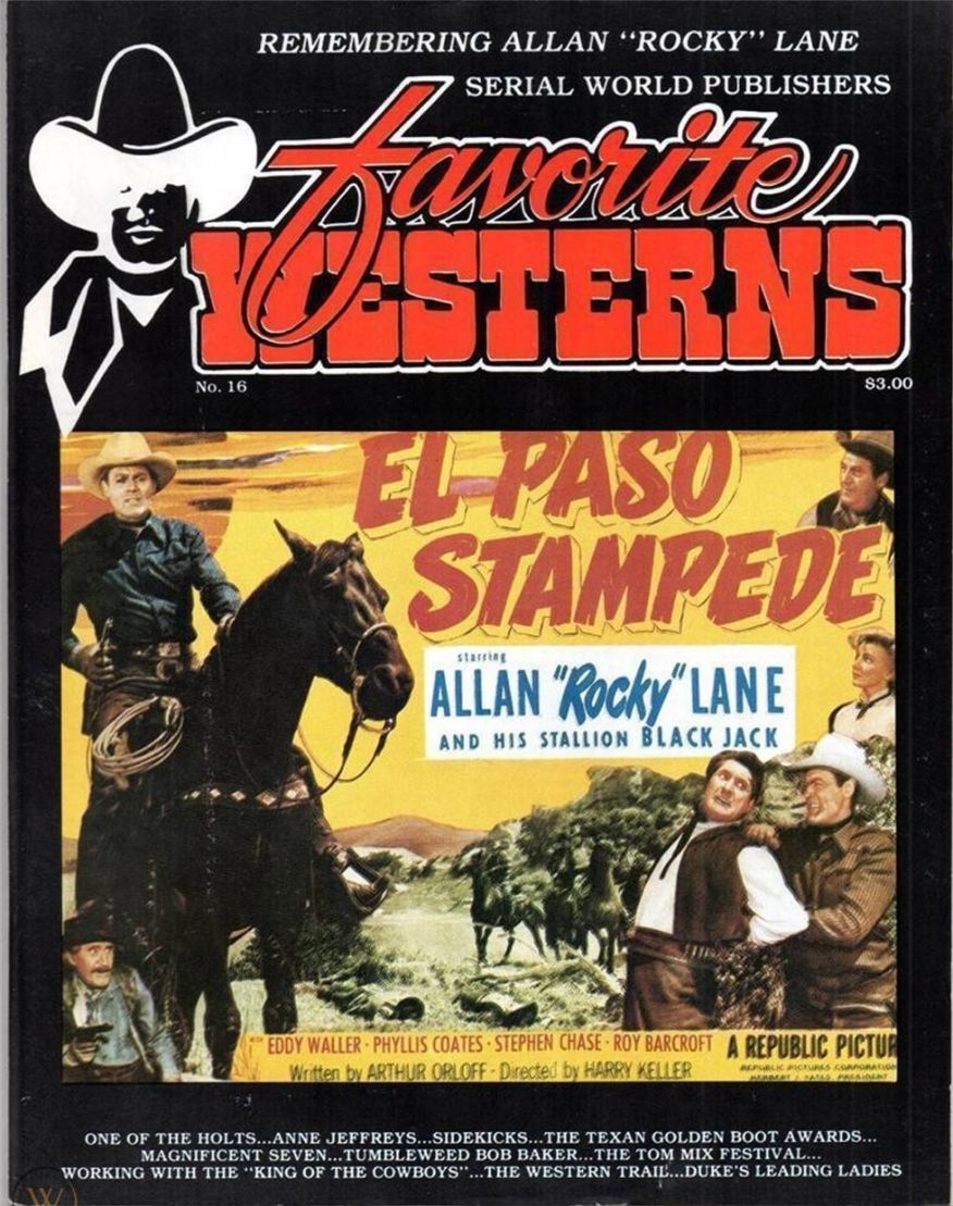 FAVORITE WESTERNS magazine cover Issue 16   1984