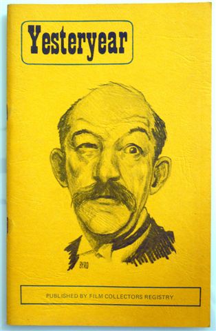 FILM COLLECTORS REGISTRY magazine cover Issue 1  1969