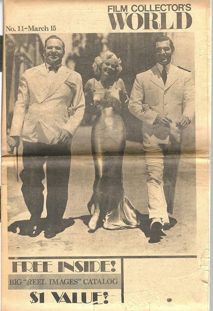 FILM COLLECTORS WORLD magazine side cover Issue 11 15 March 1977