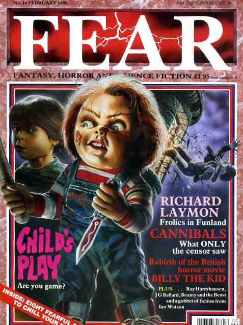 FEAR magazine cover Issue 14 February 1990