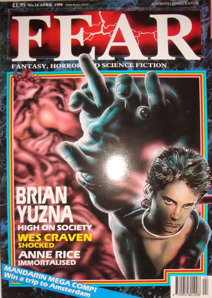 FEAR magazine cover Issue 16 April 1990