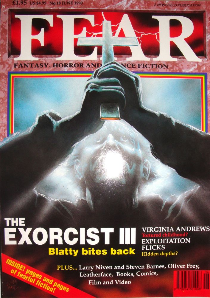 FEAR magazine cover Issue 18 June 1990