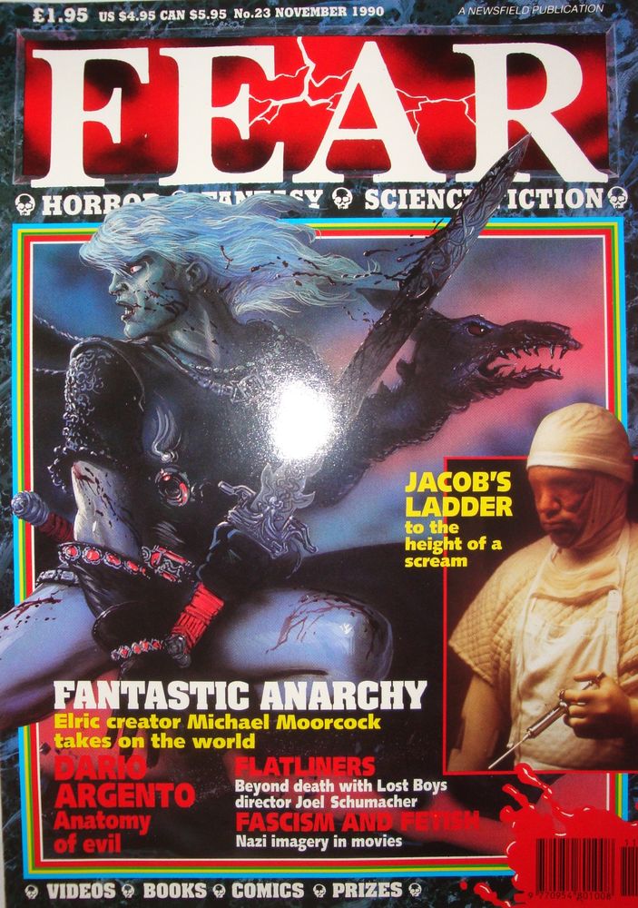 FEAR magazine cover Issue 23 November 1990