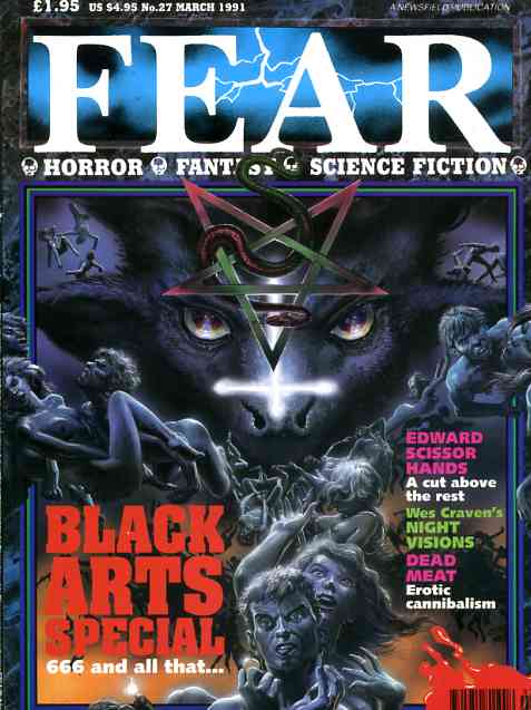 FEAR magazine cover Issue 27 March 1991