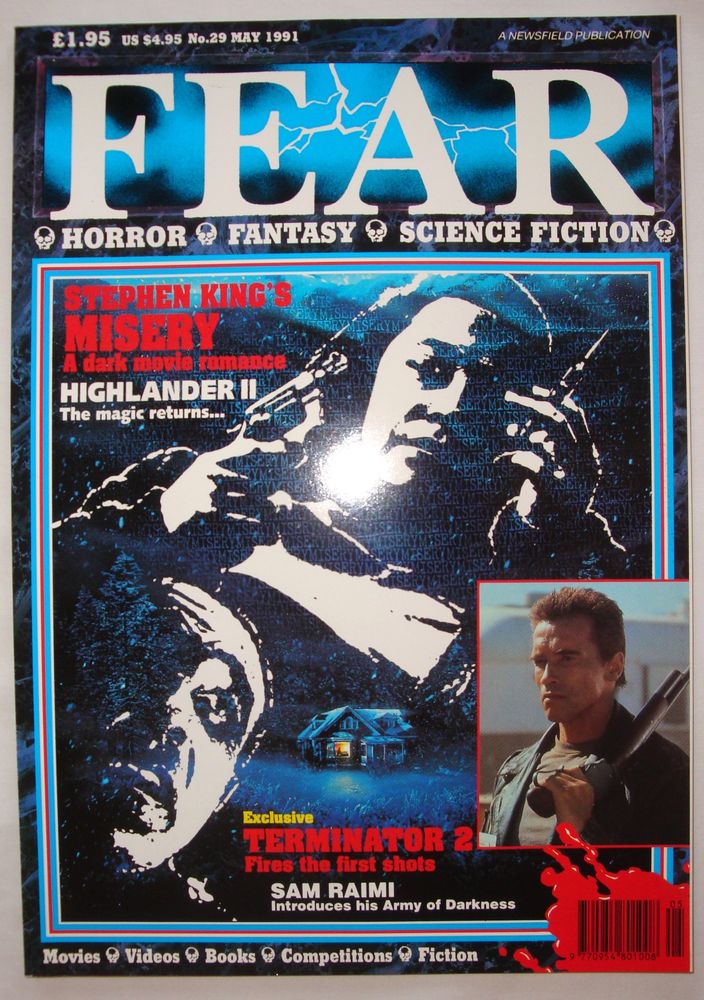 FEAR magazine cover Issue 29 May 1991