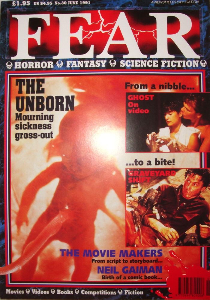 FEAR magazine cover Issue 30 June 1991