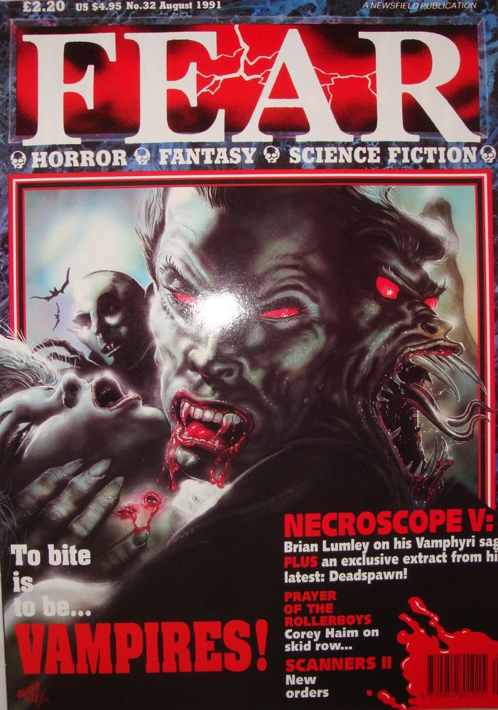 FEAR magazine cover Issue 32 August 1991