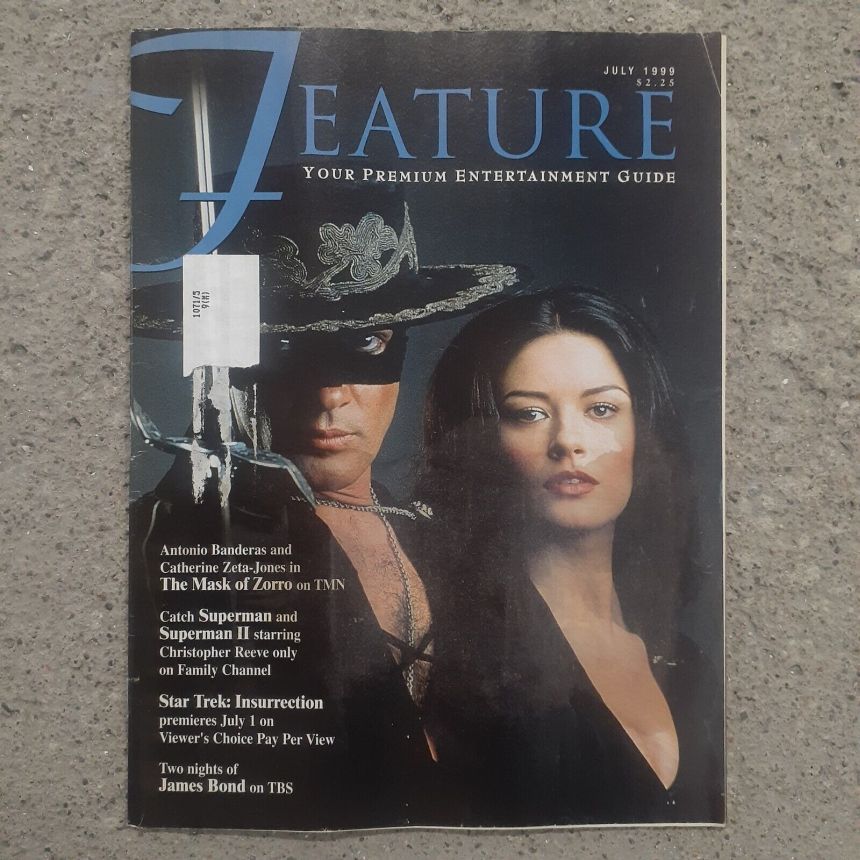FEATURE (CA) magazine cover  July 1999