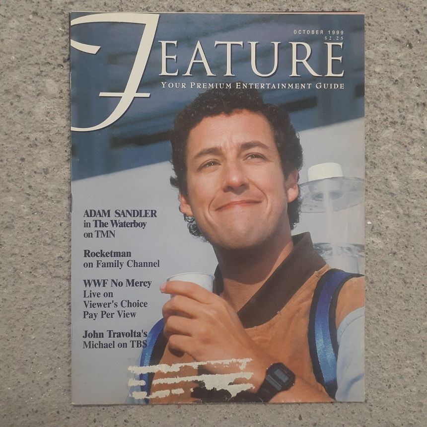 FEATURE (CA) magazine cover  October 1999