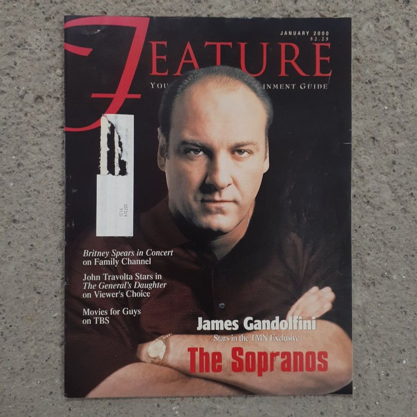 FEATURE (CA) magazine side cover  January 2000