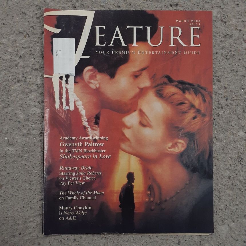 FEATURE (CA) magazine cover  March 2000