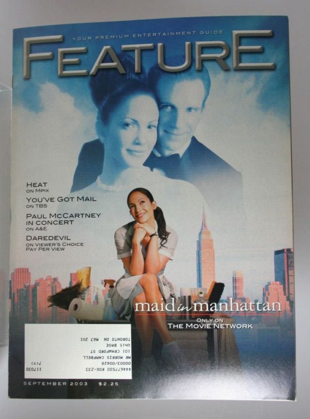 FEATURE (CA) magazine cover  September 2003