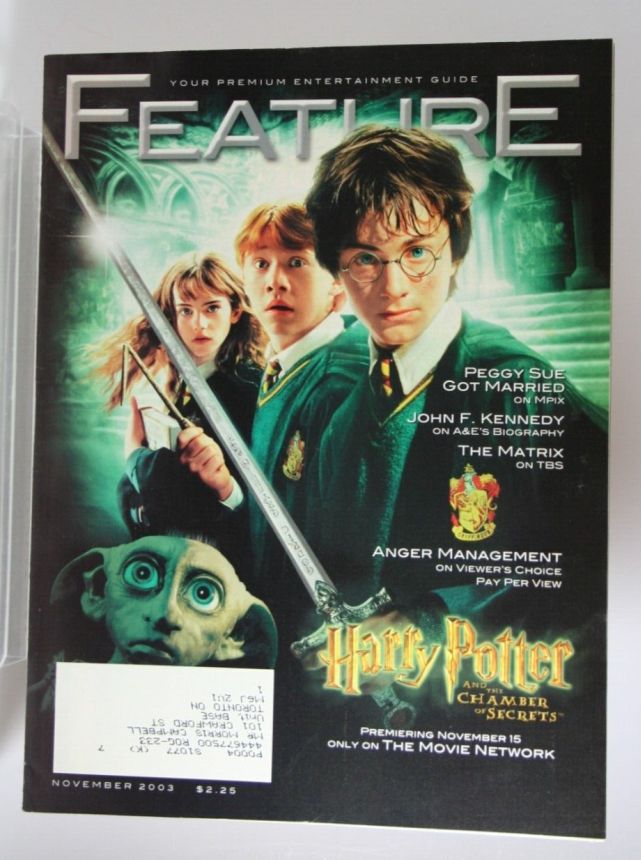 FEATURE (CA) magazine cover  November 2003