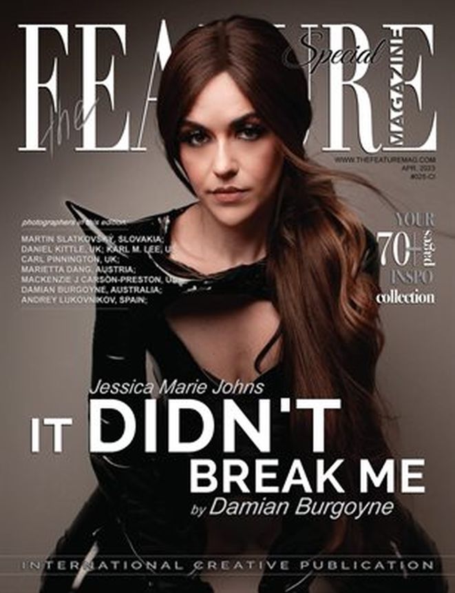 FEATURE (CA) magazine side cover  April 2023