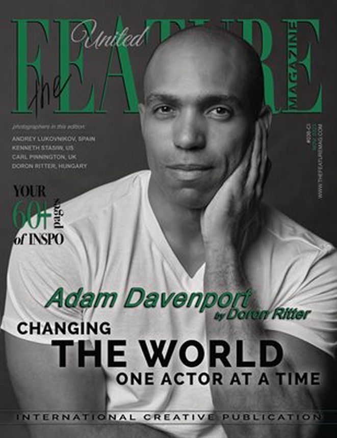 FEATURE (CA) magazine side cover  November 2023