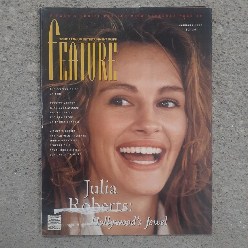 FEATURE (CA) magazine cover  January 1995