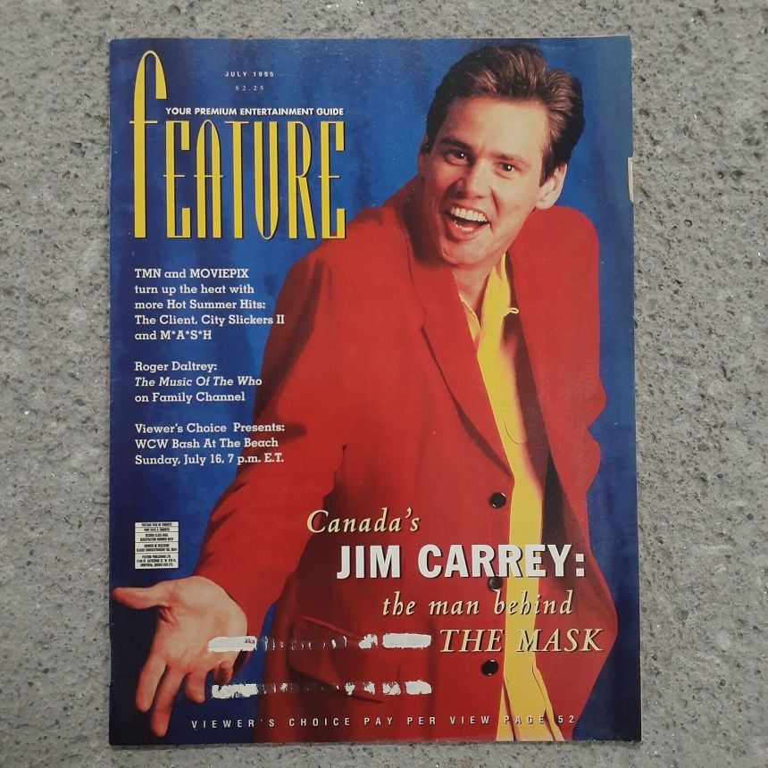 FEATURE (CA) magazine cover  July 1995