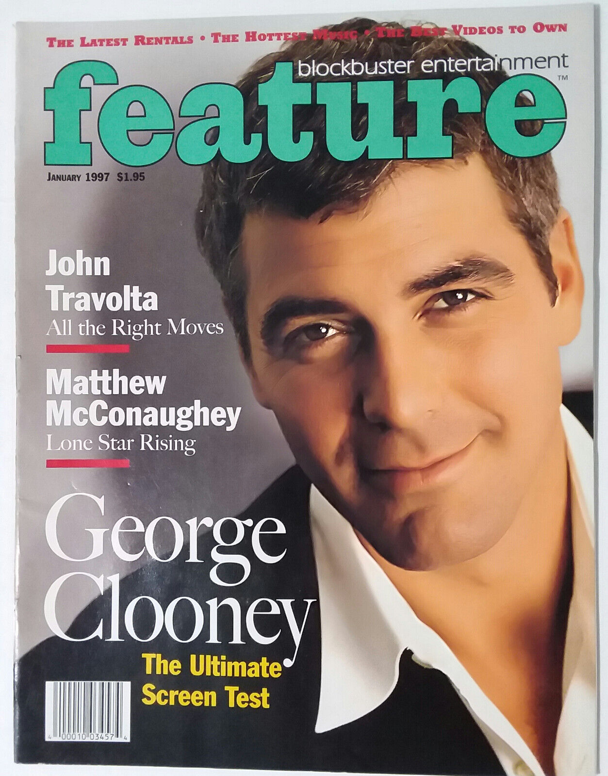 FEATURE magazine cover  January 1997