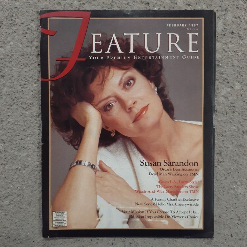 FEATURE (CA) magazine cover  February 1997